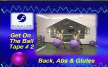 Exercise Ball 2 DVDs 4 sessions 4 Fitness & more  