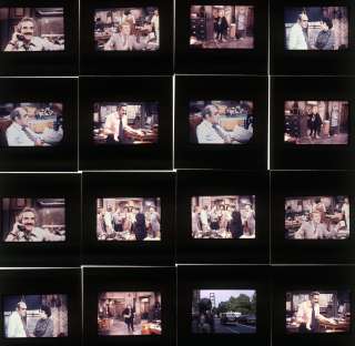 16 Vint 70s Barney Miller & Fish TV Series Transparency  