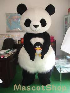 New Panda Bear Mascot Costume Fancy Dress Adult Suit AA  