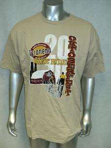 TYRANENA Wisconsin Beer Brewery Oktoberfest Cycling T Shirt XL  