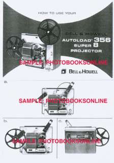 Bell & Howell Autoload 356 Projector Instruction Manual  