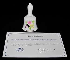 Danbury Mint Bells of the World, COALPORT with COA  