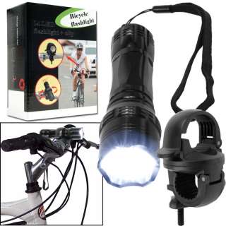   Bright™ 13 LED Flashlight with Bicycle Clip 844296070787  