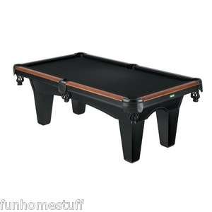 Black Billiard / Pool Table Cloth Felt Fabric Cloth Pre Cut for 8 