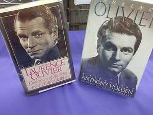 books about Laurence Olivier Confessions of an Actor & a biography 
