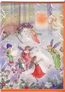  is for one BRAND NEW fairy Christmas greeting card. It is not blank 