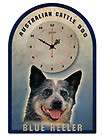 blue heeler australian cattle dog tin sign clock $ 44 11 listed jun 24 
