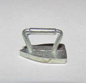 Monopoly Board Game Part/Piece Pewter IRON Mover/Token  