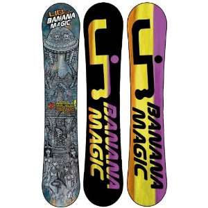 LibTech Banana Magic BTX HP Snowboard  161cm Green  