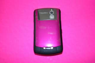 BOOST MOBILE BLACKBERRY CURVE 8330 CELL PHONE PINK CDMA CLEAR ESN 