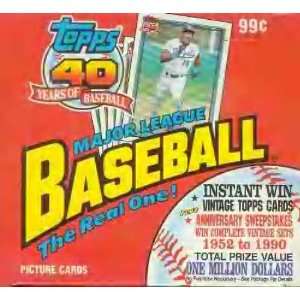  Lot of 3 1991 Topps Baseball Cello Packs (102 Cards Total 