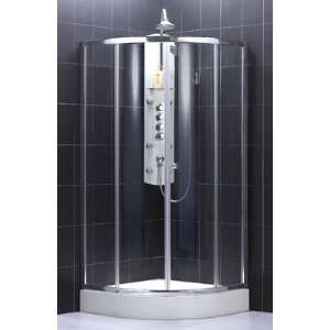 DreamLine Tub Shower SHEN 7031316 SECTOR 31x31 Shower Enclosure Chrome 