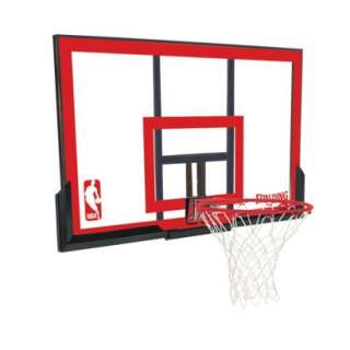 Spalding Polycarbonate Backboard and Rim Combo   48 product details 