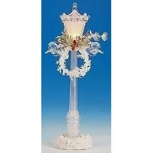  Battery Operated LED Lamp Post Acrylic Crystal