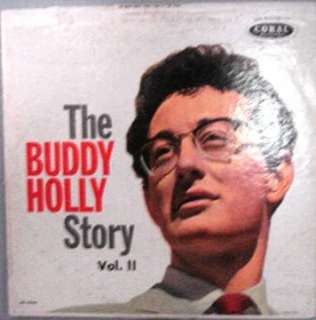Buddy Holly Story Vol II 1959 RARE Blk label Coral LP  