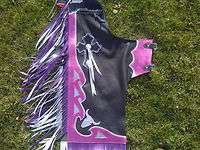 Youth Rodeo Bull or Bronc Riding Custom Chaps   Made to Order with 