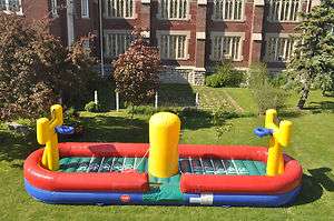   Inflatable First N Goal Bungee Game Bounce House Moonwalk Jump  