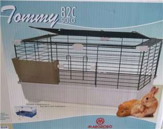 RABBIT Guinea Pig CAGE HUTCH Marchioro Tommy 82C Solo New BLUE  