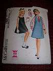 MC CALLS 7404 GIRLS SEWING PATTERN SIZE 12 COMPLETE CUT