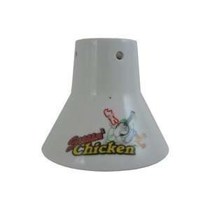  Big Green Egg Sittin Chicken Ceramic Holder ESC Patio 