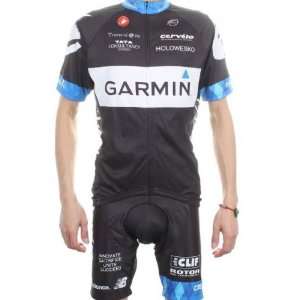  Garmin Cervelo Short Sleeves Bicycle Riding Suit XL 