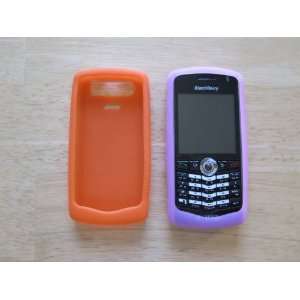  Brand New Blackberry Pearl 8120 8130 Pink and Orange Skin 