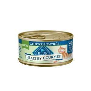  Blue Buffalo Healthy Gourmet Sliced Chicken EntrTe Canned Cat Food 