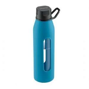  Glass Water Bottle 20oz Blue