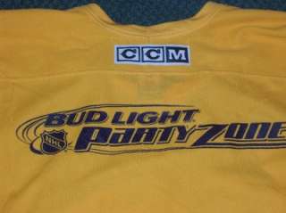   Thrashers NHL Defunct CCM Center Ice XL Sewn Crest Logo Hockey Jersey
