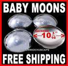 10 3/16 CHROME BABY MOONS MOON HUB CAPS WHEEL COVERS