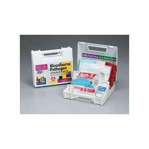  23 Piece Bloodborne Pathogen/Body Fluid Spill Kit, Plastic 