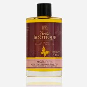  Body Bootique Organic Massage Oil Pomegranate Beauty