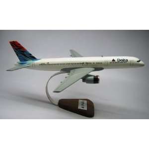  Boeing B 757 B757 Delta Airlines Wood Model Airplane 