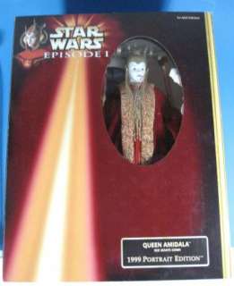 Star Wars Episode I Queen Amidala Red Senate Gown 1999 Portrait 