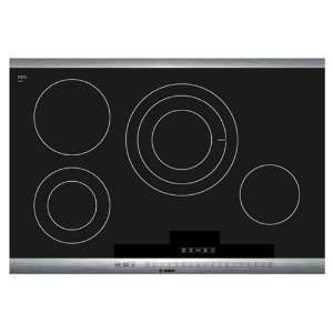  30 In. Black Electric Cooktop Appliances