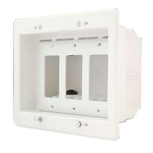  Arlington DVFR3W 1 Recessed Electrical Outlet Mounting Box 