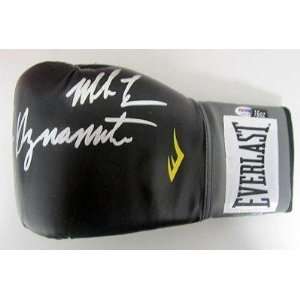   Signed Black Glove Kid Dynamite 2 PSA   Autographed Boxing Gloves