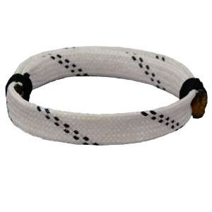  Hockey Lace Bracelet White Adjustable Wrister Bracelet 
