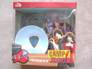 CAMP ROCK Jonas Brothers 4pc Dinnerware Gift Set NEW  