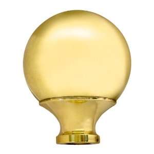  1 3/4 Solid Brass Bed Ball Finial.
