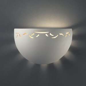   Pocket Wall Sconce Finish Hammered Brass, Cutout Option Necklace