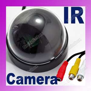 Dome Surveillance Video Camera Black CCTV IR CMOS New  