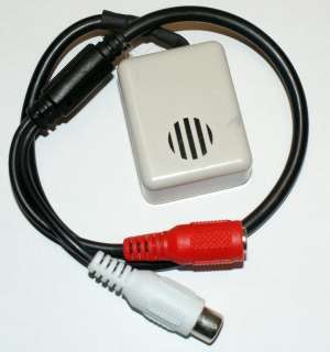 Q8  NEW 12V CCTV HIDDEN MICROPHONE BUG & SPY LISTENING  