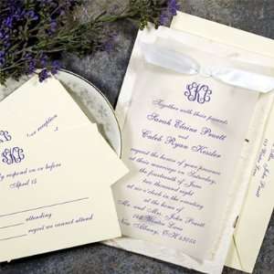  Gartner 50 Count Hand Made Paper Wedding Invitation Kit 