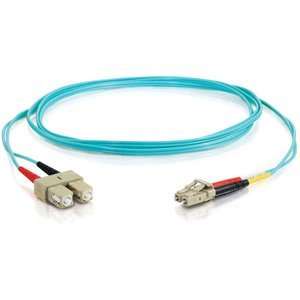  Cables To Go Fiber Optic Duplex Patch Cable. 8M MMF LC/SC 