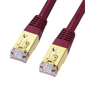   Category 7 Cat7 Network Patch Cable 7ft Red