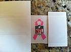 NFL Pink Ribbon Breast Cancer Awareness Football Helmet Award Decals