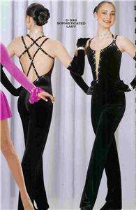 SOPHISTICATED LADY 533,JAZZ,SKATE,PAGEANT,DANCE COSTUME  