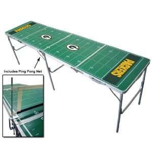   Green Bay Packers Tailgating, Camping & Pong Table