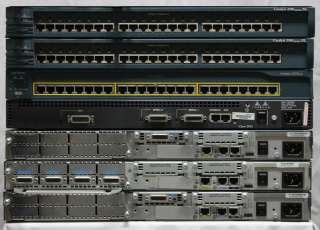 Cisco CCNA CCNP FRAME RELAY LAB 4x Routers 3x Switches  